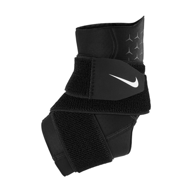 Фітнес захисник NIKE-PRO ANKLE SLEEVE WITH STRAP BLACK/WHITE