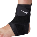 Фітнес захисник NIKE-PRO ANKLE SLEEVE WITH STRAP BLACK/WHITE - thumbnail 3