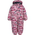 Дитячий зимовий комбінезон для дівчаток COLOR KIDS-Coverall, AOP, AF 10.000, zephyr - thumbnail 1