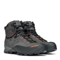Чоловіче високе туристичне взуття з натуральної шкіри TECNICA-Forge 2.0 GTX Ms, deep grey/ultra orange - thumbnail 4