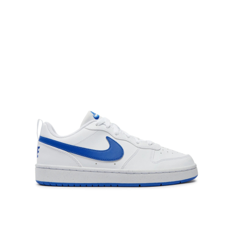 Хлопчача рекреаційне взуття NIKE-Court Borough Low Recraft white/hyper royal