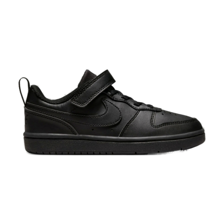 Дитяче рекреаційне взуття NIKE-Court Borough Low Recraft black/black/black