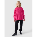 Дівчача толстовка 4F JUNIOR-SWEATSHIRT-JWAW24TSWSF1214-55S-HOT PINK - thumbnail 5