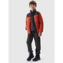 Хлопчача куртка 4F JUNIOR-DOWN JACKET-JWAW24TDJAM461-61S-DARK RED - thumbnail 4