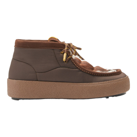 Чоловіче низьке зимове взуття MOON BOOT-MB MTRACK WALLA-001 BROWN/COW PRINT