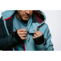 Чоловіча туристична софтшелл куртка EVERETT-ShellX jckt M blue - thumbnail 5
