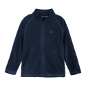 Дитяча толстовка на блискавці COLOR KIDS-Fleece Jacket, Full Zip-870-Total Eclipse - thumbnail 1