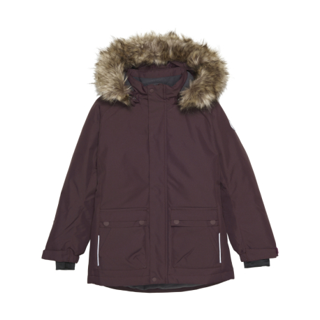 Дитяча куртка COLOR KIDS-Parka W. Fake Fur, fudge 741154.6546