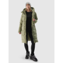 Жіноча куртка 4F-DOWN JACKET-WAW24TDJAF476-43S-KHAKI - thumbnail 3