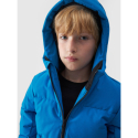 Хлопчача лижна куртка 4F JUNIOR-TECHNICAL JACKET-JWAW24TTJAM534-33S-BLUE - thumbnail 4