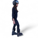 Жіночі термоштани BLIZZARD-Viva long pants, anthracite/light blue - thumbnail 5