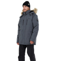 Чоловіча куртка FUNDANGO-Spirit Parka Jacket-745-grey heather - thumbnail 1