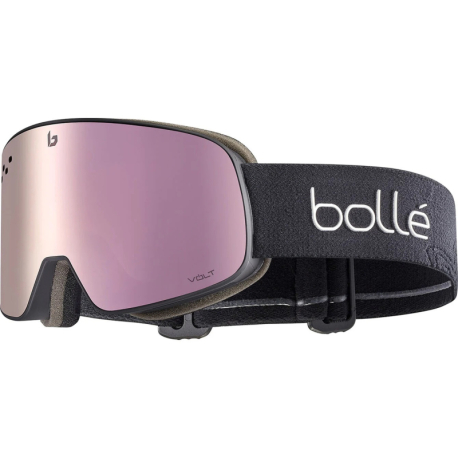 Лижні окуляри BOLLE-NEVADA Black Matte - Volt Pink Cat 2