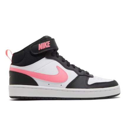 Дитяче вихідне взуття для дівчаток NIKE-Court Borough Mid 2 black/sunset pulse/white