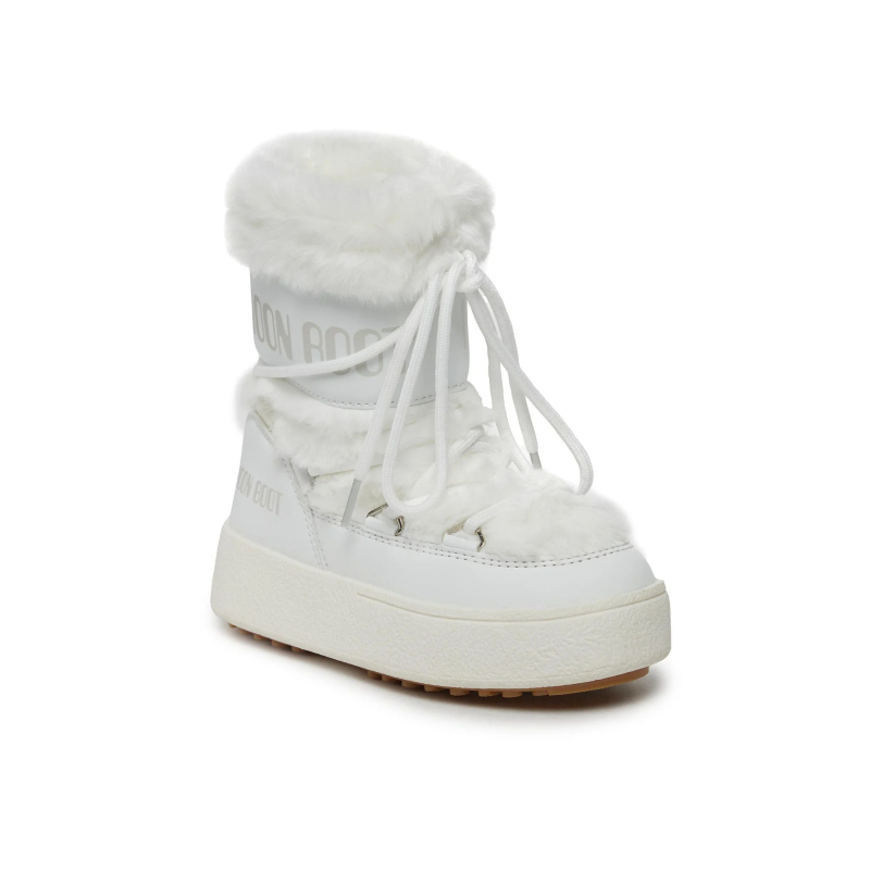 Дівочі високі зимові черевики MOON BOOT-JTRACK FAUX FUR, 002 white