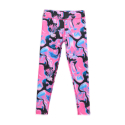 Дівочі легінси 4F JUNIOR-TIGHTS FNK F296-90A-MULTICOLOUR ALLOVER - thumbnail 1
