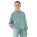 Дівочий худі з капюшоном 4F JUNIOR-SWEATSHIRT F1478-47S-MINT - thumbnail 1