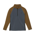 Дитяча флісова кофтина COLOR KIDS-Fleece Stretch - Colorblock-7842-Stormy Weather - thumbnail 3