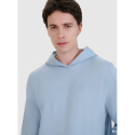 Чоловіча толстовка з капюшоном 4F-SWEATSHIRT M1621-34S-LIGHT BLUE - thumbnail 2