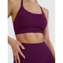 Жіночий спортивний бюстгальтер для тренувань 4F-SPORT BRA F166-50S-DARK VIOLET - thumbnail 2