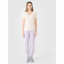 Жіноча футболка з коротким рукавом 4F-TSHIRT F1990-11S-OFF WHITE - thumbnail 4