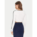 Жіноча футболка з довгим рукавом ADIDAS ORIGINALS-3S LS CROP-WHITE - thumbnail 3