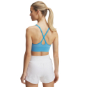 Жіночий спортивний бюстгальтер для тренувань UNDER ARMOUR-Vanish Seamless Washed Low-BLU - thumbnail 2