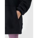 Дівочий худі з капюшоном 4F JUNIOR-SWEATSHIRT-JWAW24TSWSF1218-20S-DEEP BLACK - thumbnail 4