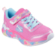 Дитяче спортивне взуття для дівчаток SKECHERS-S Lights Eternal Heart Lights K hot pink/multi trim
