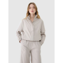 Жіноча куртка 4F-JACKET-WSS25TJACF190-83S-BEIGE - thumbnail 3