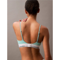 Жіночий бюстгальтер CALVIN KLEIN-LIGHTLY LINED TRIANGLE-Beau Blue - thumbnail 7