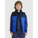 Хлопчача жилетка 4F JUNIOR-VEST JACKET-JWSS25TVJAM208-36S-BLUE - thumbnail 3