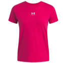 Жіноча футболка з коротким рукавом UNDER ARMOUR-UA Rival Core SS-PPL - thumbnail 3