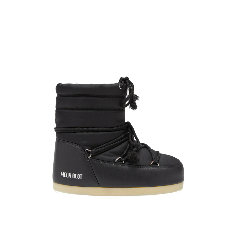 Чоботи зимові на щиколотці MOON BOOT-MB EVX LIGHT NYLON, N001 BLACK
