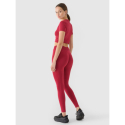 Жіночі легінси 4F-TIGHTS FNK F389-RAW24TFTIF389-60S-BURGUNDY - thumbnail 5