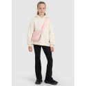 Дівочі штани 4F JUNIOR-TROUSERS CAS F1393-4FJWAW25TTROF1393-20S-DEEP BLACK - thumbnail 2