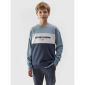 Хлопчача толстовка 4F JUNIOR-SWEATSHIRT-JWSS24TSWSM0923-34S-LIGHT BLUE - thumbnail 2