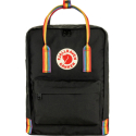 Рюкзак FJALLRAVEN-Kanken - rainbow black/rainbow pattern - thumbnail 1