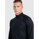 Чоловіча утеплена лижна толстовка з 1/2 блискавкою 4F-BRUSHED UNDERWEAR M101-WAW25UBRUM101-20S-DEEP BLACK - thumbnail 2