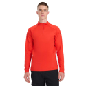 Чоловіча утеплена лижна толстовка з 1/2 блискавкою 4F-BRUSHED UNDERWEAR M101-WAW25UBRUM101-62S-RED - thumbnail 1