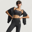 Жіночі легінси ADIDAS-HYGLM 1/1 L BLACK/WHITE - thumbnail 3