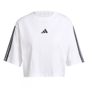 Жіноча футболка з коротким рукавом ADIDAS-W 3S SJ TLR T WHITE/BLACK - thumbnail 6
