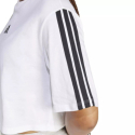 Жіноча футболка з коротким рукавом ADIDAS-W 3S SJ TLR T WHITE/BLACK - thumbnail 3