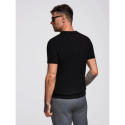 Чоловіча поло футболка з коротким рукавом OMBRE-T-shirt OM-POSS-0158 V-2 black - thumbnail 4