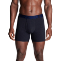 Чоловічі боксери UNDER ARMOUR-3 PACK-UA PERFORMANCE COTTON - SOLID 6 inch-NVY - thumbnail 2