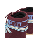 Низькі зимові черевики MOON BOOT-MB ICON LOW SUEDE LACES-D013 BURGUNDY - thumbnail 6