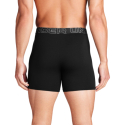 Чоловічі боксери UNDER ARMOUR-3 PACK-UA PERFORMANCE COTTON - SOLID 6 inch-BLK - thumbnail 3