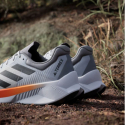 Чоловіче трейлове бігове взуття ADIDAS-Terrex Soulstride Flow M dash grey/carbon/semi impact orange - Men's running trail shoes, suitable for year-round use with a mix of textile and synthetic in the upper, rubber sole, marked new for AW25-26. thumbnail 7