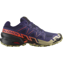Чоловіче трейлове бігове взуття SALOMON-Speedcross 6 M maritime blue/black/cherry - thumbnail 1