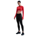 Жіночі компресійні легінси NIKE-W NP 365 MR TIGHT GG GRX BLACK/WHITE - thumbnail 2